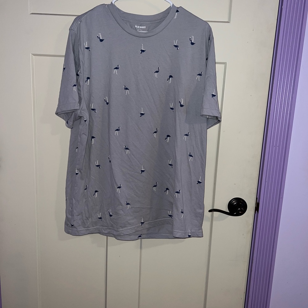 Gray Graphic T-Shirt